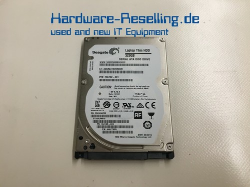Seagate HP HDD 320GB SATA 6Gb/s 7200RPM 32MB ST320LM010 1KJ15C-020 Laptop Thin