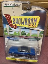 Greenlight Showroom Floor  1974 Ford Thunderbird.       blue