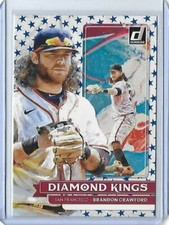 2022 Panini Donruss Diamond Kings Independence Day Brandon Crawford 26