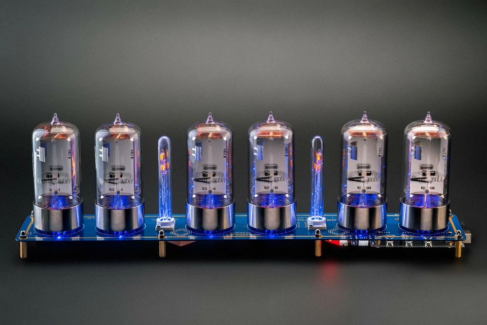 R|Z568 Arduino Shield EXTRA LARGE 6 TUBES Nixie Clock [6 TUBES OPTIONAL] - Image 4 of 4