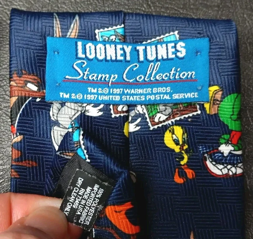 6 Corbatas De Colección Dibujos Animados Pooh Looney Tunes Disney BUGS BUNNY TAZ MICKEY Scooby Doo Foto 4 de 4