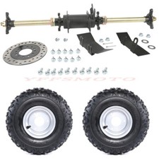 28inch Rear Shaft Axle Kit 145/70-6'' Tire Wheel for ATV Quad 4 Wheeler Go Carts