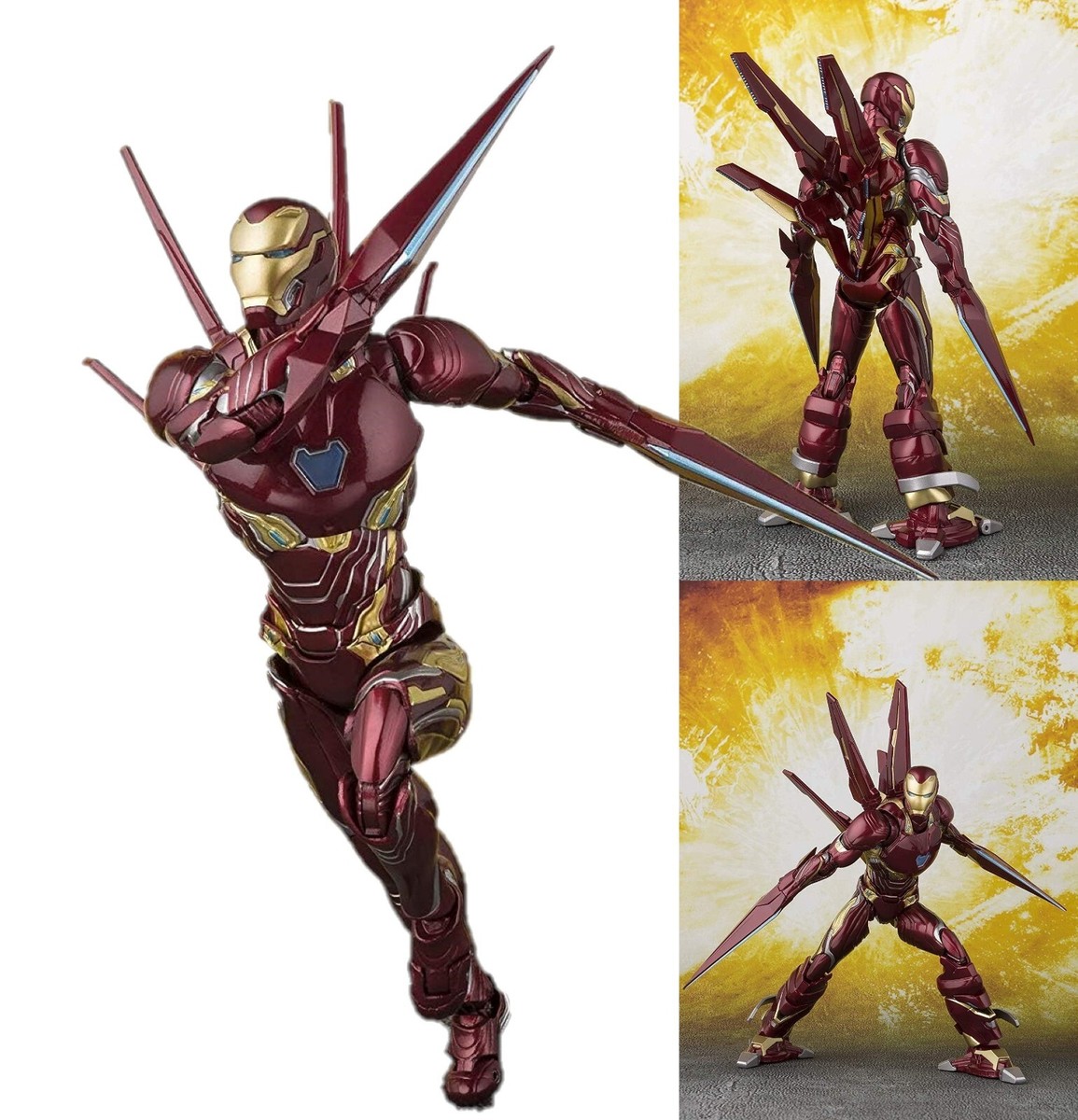 Bandai S.H Figuarts Iron Man MK50 Mark 50 Nano Weapon Set