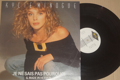 Kylie Minogue -Je Ne Sais Pas Pourquoi (I Still Love You) / Made In Heaven- 12''