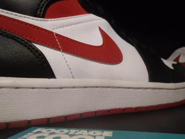 NIKE AIR JORDAN 1 RETRO I MID OG WHITE GYM RED BLACK CHICAGO BRED