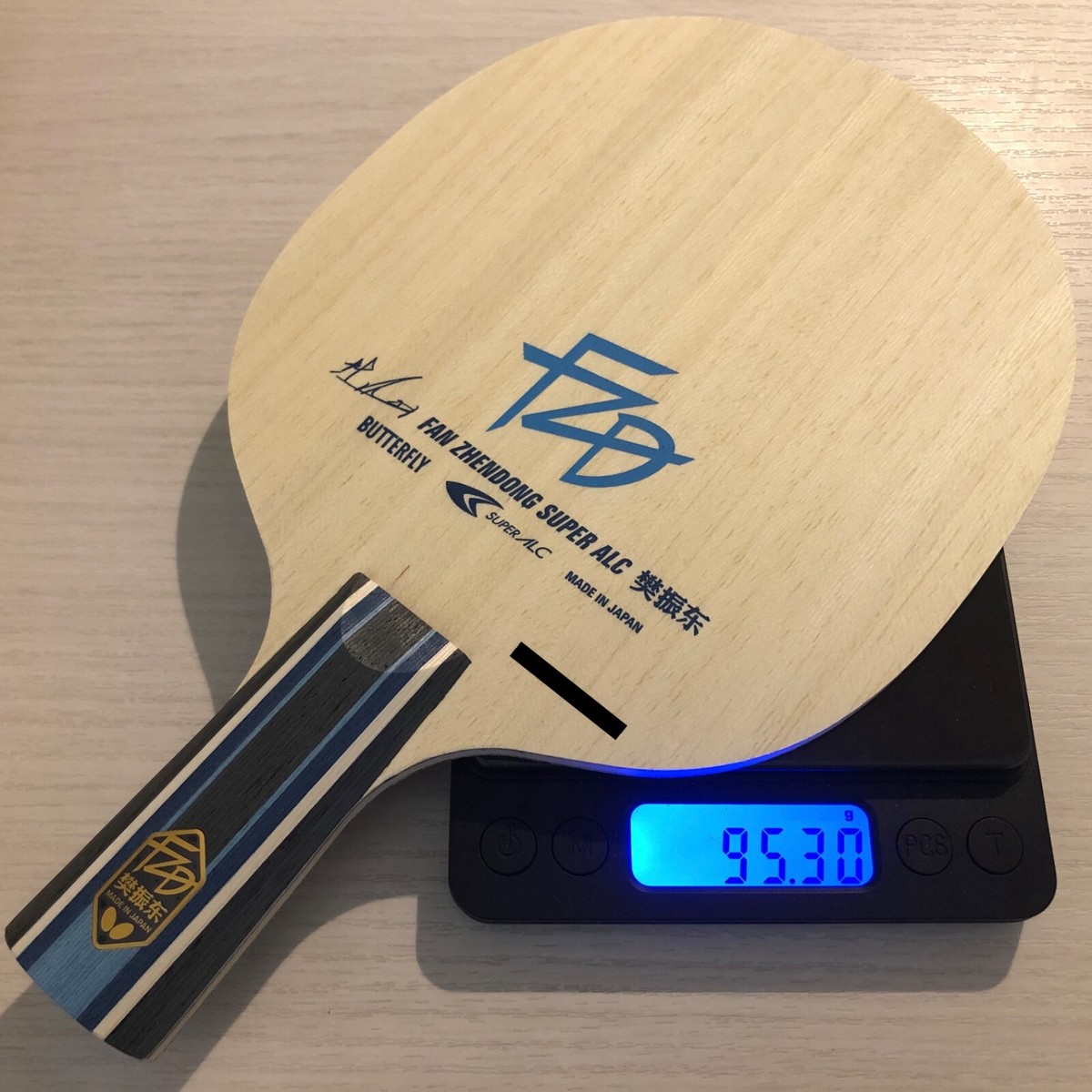 Butterfly Fan Zhendong Super ALC CS/Chinese 24200 95.30 g Table