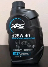 XPS SAE 25W-40 Synthetic Blend 4 Stroke Engine Oil 1 Quart 779436