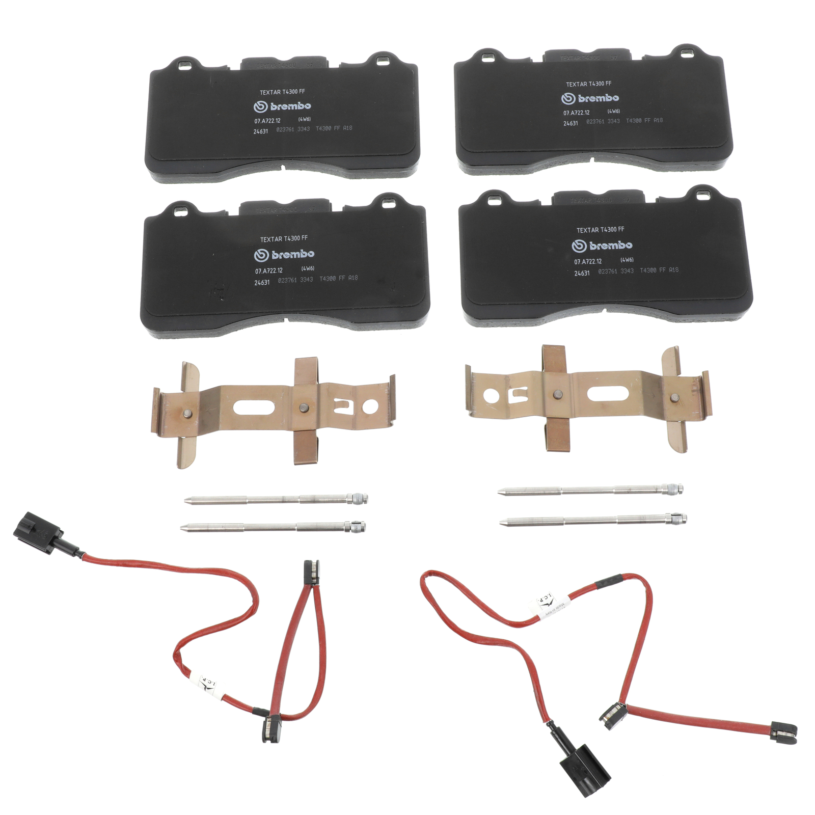 GENUINE FERRARI 2012-2014 California BREMBO Front Brake Pads Kit 70002954