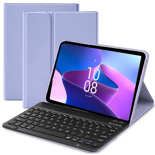QWERTZ Tastatur Maus Hülle Case Für Lenovo Tab M10 Plus 3rd Gen P11 Pro P11 Plus - Bild 5 von 60