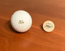 The Snead "Greenbrier Sporting Club" (West Virginia) Logo Golf Ball & Marker