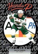 2021-22 Upper Deck Hundo P Zach Parise Minnesota Wild #HP-2