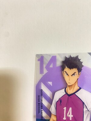 Haikyuu!! Haikyu!! Hayato Yamagata Clear Trading Card No.41