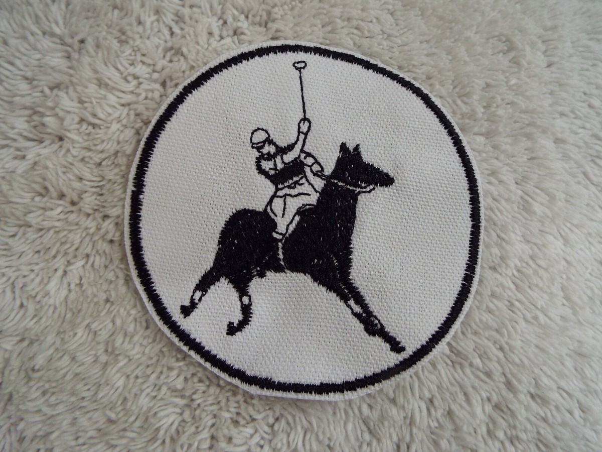 Black Polo Pony Horse Rider 4