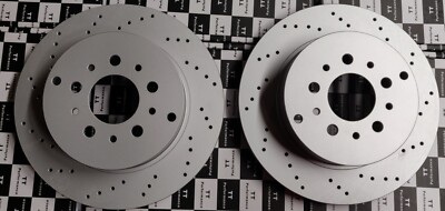 Maserati 3200 4200 Ferrari 550 Maranello Pair of Rear brake discs BDS5671
