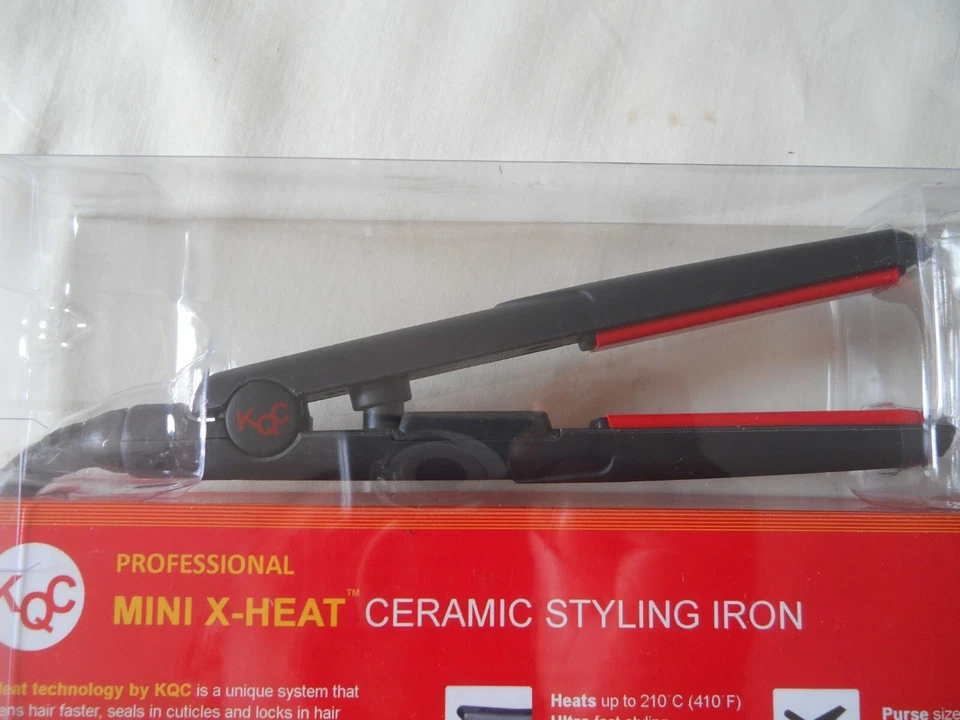 KQC MINI X-Heat Ceramic Styling Straightening Flat Iron NEW Foto 2 de 4