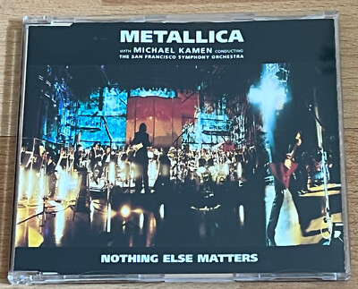 Rare 3 Track-Single-CD with Video: Metallica - Nothing Else Matters (1999)