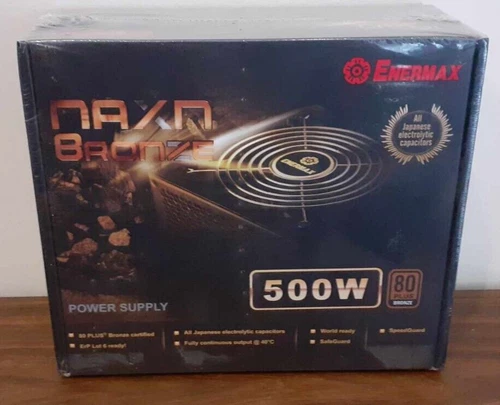 Alimentation PC NAXN 500W - 80PLUS Bronze - Enermax ETP500AWT - NEUF SEALED -(CL
