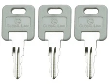 3 PACK Global Link OEM PURPLE Replacement RV Motorhome Trailer Lock Key G391