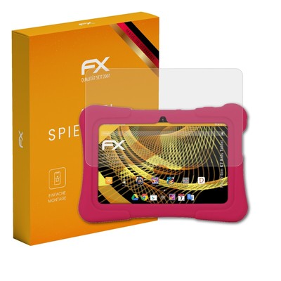 atFoliX 2x Displayfolie für Pritom K7 Kids Tablet Schutzfolie matt&stoßfest