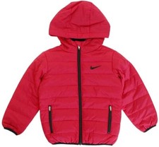 Nike Girl's Polyfill Quilted Insulated Puffer Jacket Rush Pink, 6X