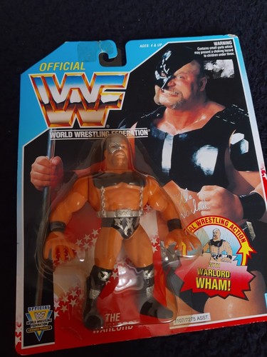 WWF Hasbro MOC Warlord See Description...