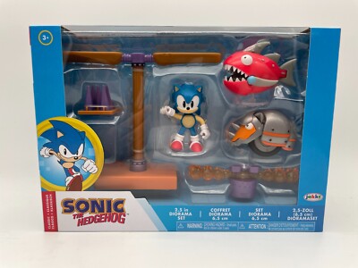 SONIC THE HEDGEHOG Diorama zu ''Flying Battery Zone'' (aus dem dritten Teil) NEU