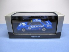 Kyosho 1/43 Calsonic Skyline GTS-R No.12 Tsukuba 1988 Model New