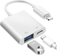 Image of [Apple Mfi Certified] Iphone to USB OTG Adapter, Lightning to USB Camera Adapter