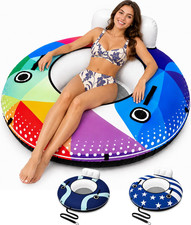 ZEALFEEL River Tube, 53 PVC Float Tube with T...