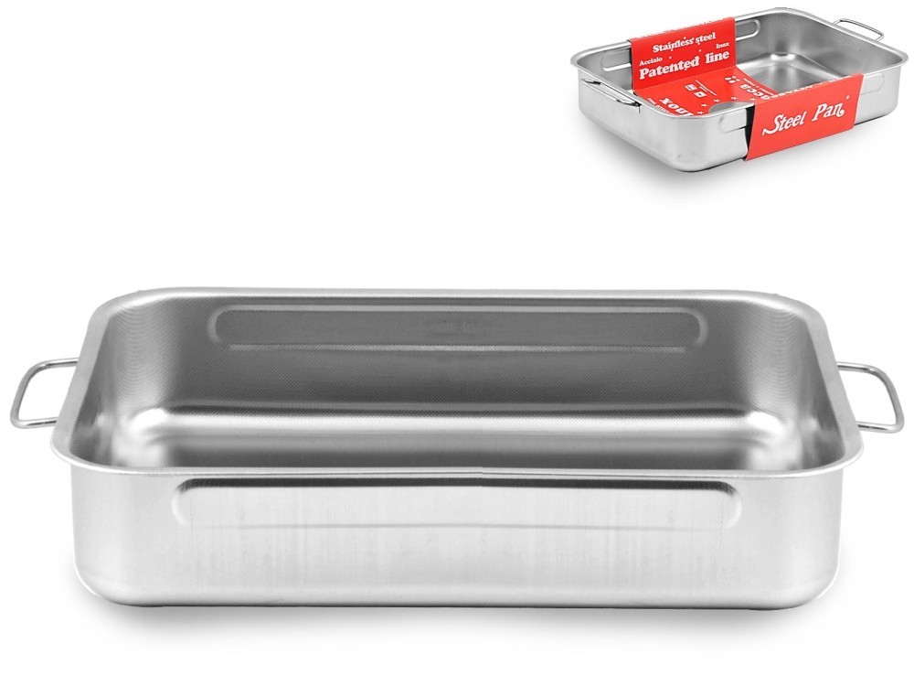 Rectangular High Baking Pan Non Stick Model 40 Cm