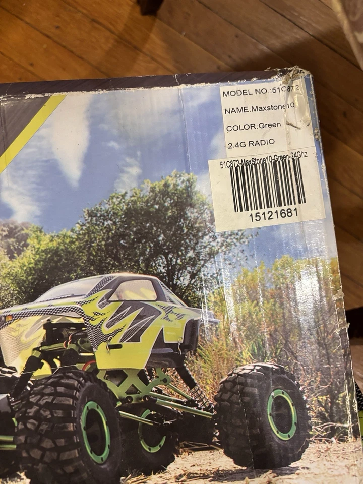 Exceed Rc 1/10 Scale Maxstone 10 Rc Rock Crawler Not Tested Massive Machine - Image 2 of 4