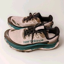 New Balance Women Fresh Foam X More Trail v3 White Teal Shoes WTMORLW3 Size 10