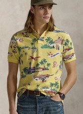 Ralph Lauren Claasic Fit Polo Bear Mesh Polo Shirt Large