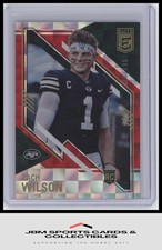 2021 Donruss Elite #181 Zach Wilson Red RC #/399