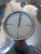Large Vintage ZIRO Aluminium Wall Clock