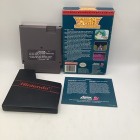 Wurm: Journey To The Center of The Earth Nintendo NES 🪱