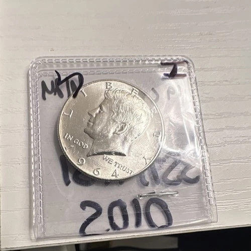 1964 Kennedy Half Dollar Silver 50C US Coin Uncertified Fineness 0.9