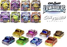 CarTuned 1:64 Lowriders SHOW GLOW Series 1 Complete 8 Car Set,