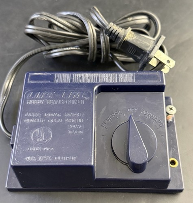 #ad LIFE LIKE 583405 Hobby Transformer Model Train Railroad Blue 390 J Untested Vc10 $20.00