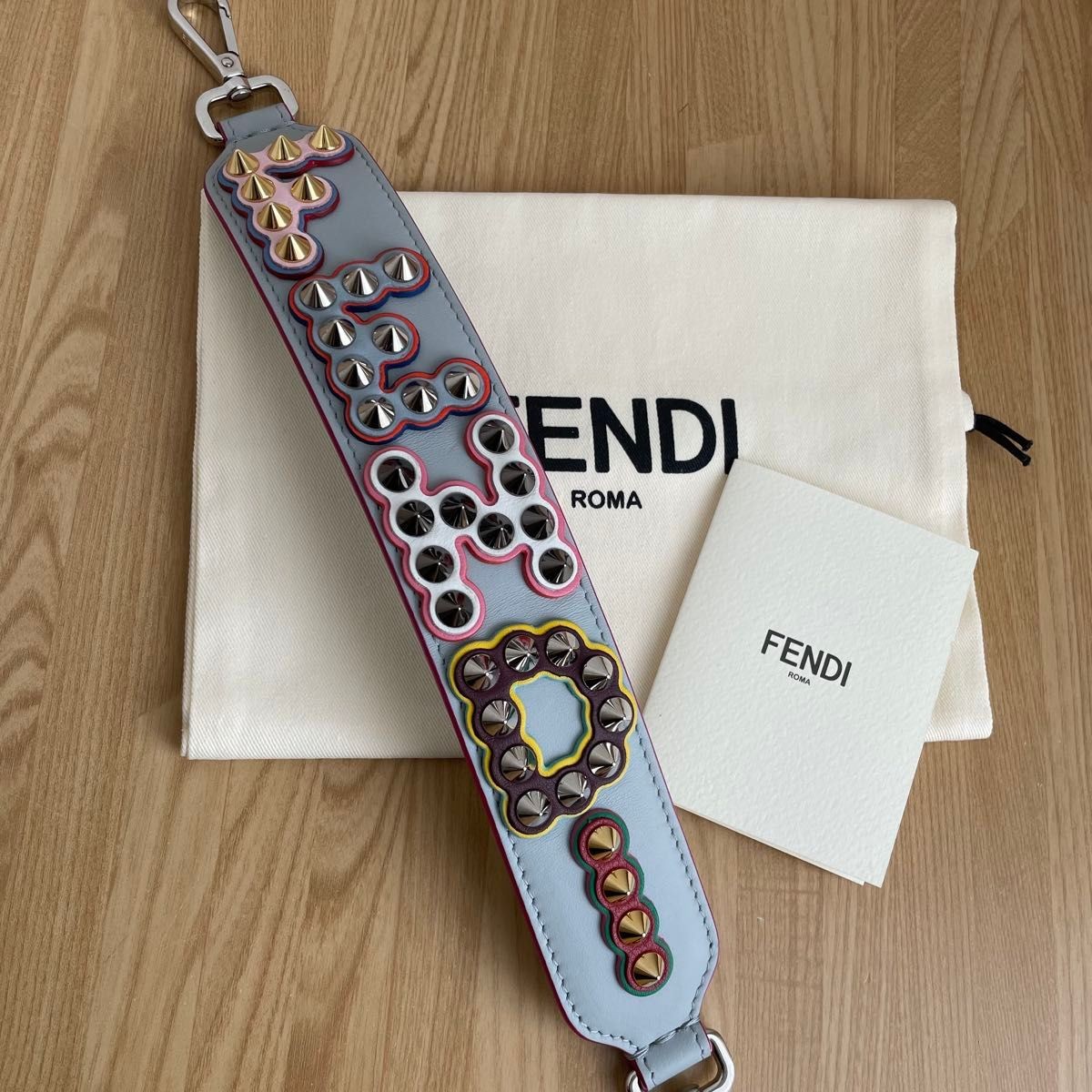 RARE Unused FENDI Strap You By The Way Bag Strap With Logo