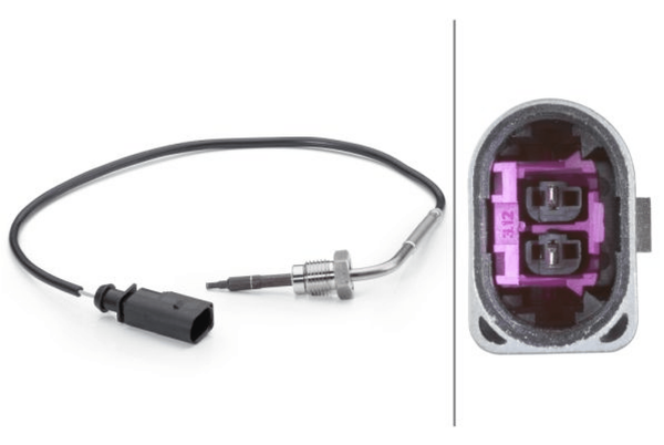 Sensor Abgastemperatur FüR Audi VW A4 Allroad B8 Avant A5 Sportback Cabriolet-image