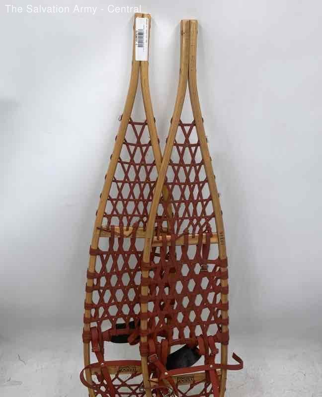 Iverson Unisex Adults Red Tan Winter Sports Snowshoes Size 10x46 Set Of 2