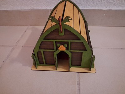 Wikinger Haus Miniaturhaus Modelhaus DIY