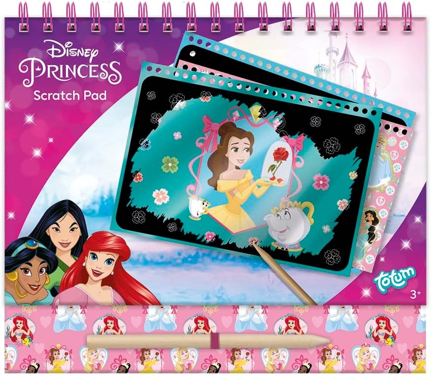 Princess From Scratch Totum Disney Princess Scratch Book | eBay