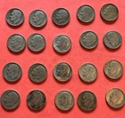 Silver Dime Lot Of 20 - 90% Silver Dimes (1950-1964)