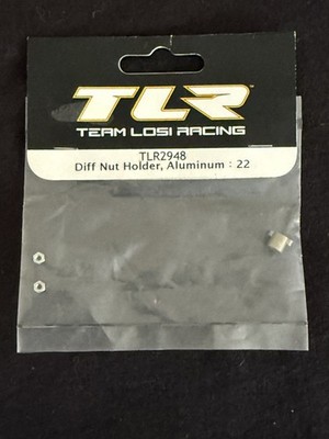 TLR Team Losi Racing Diff Mutternhalter Aluminium 22 TLR2948