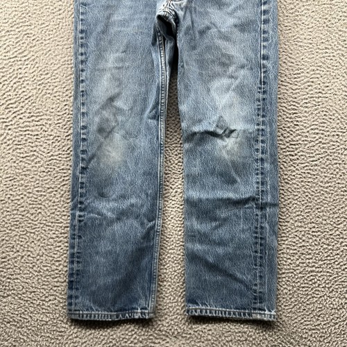 Vintage Levis 501 xx Jeans Mens Fit 32x30 Blue Denim Pants 90s Y2K USA Straight - Picture 3 of 17