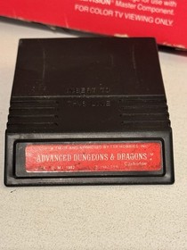 Advanced Dungeons & Dragons - Intellivision, 1982 CIB w/ Overlays & Manual WORKS