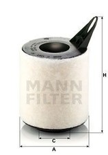MANN-FILTER C 1361 Luftfilter OE 13717532754 kompatibel mit X1 3er E91 3er E92 3