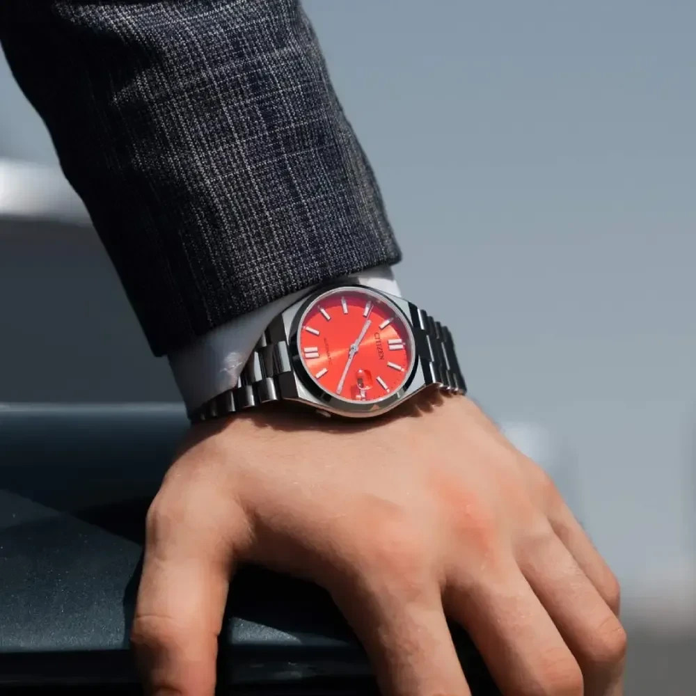 Citizen Tsuyosa NJ0158-89W Blazing Red Limited Edition (1999PCS) New Men's Watch image 2